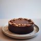 banán, sós karamell, törökmogyoró, étcsoki torta