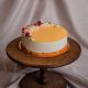 citrom, túró, málna, pisztácia torta
