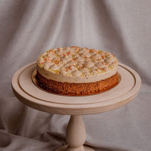 Dió, alma, fahéj torta